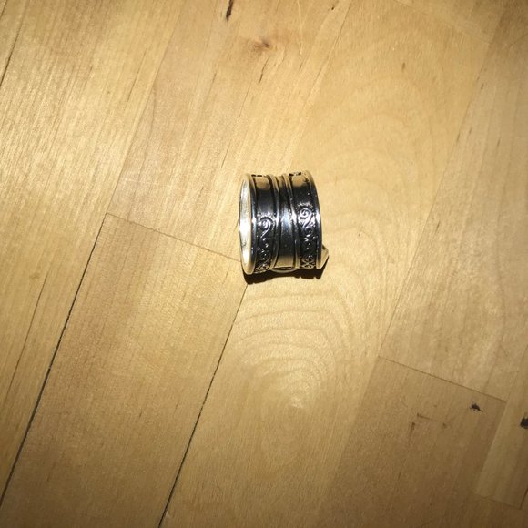 💥NWOT! Size 6 Silver Tone Turquoise Ring - Picture 4 of 9